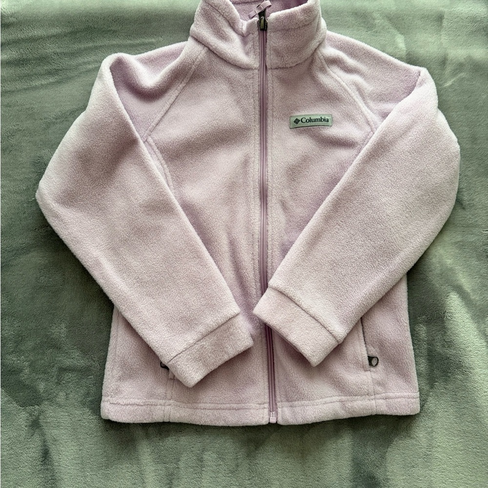 Columbia Light Purple Fleece Jacket